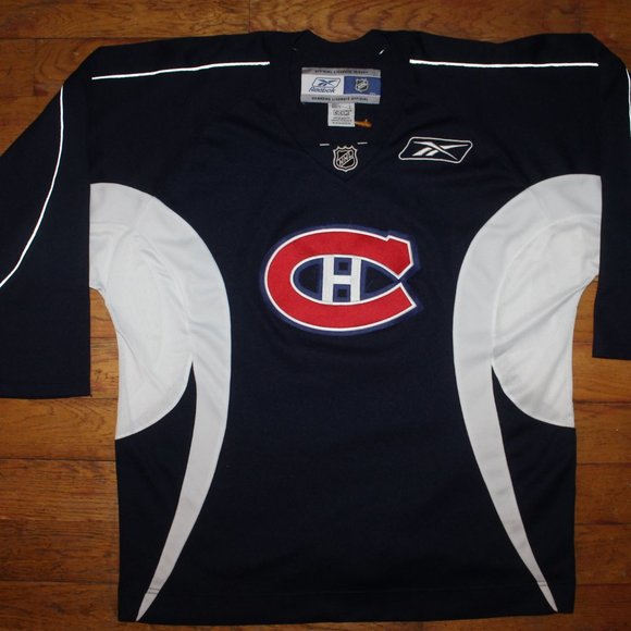 2006-07 Reebok Montreal Canadiens Practice Jersey + Vintage 1994 Shirt - Picture 2 of 10